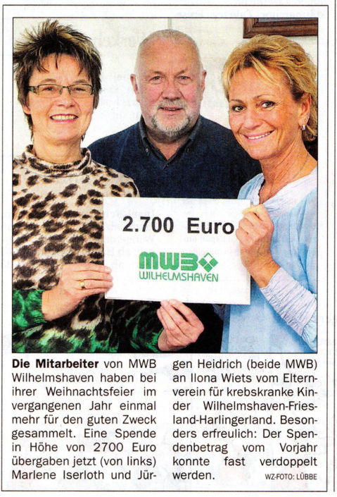 25.01.2016<br>Wilhelmshavener Zeitung 25.01.2016 Wilhelmshavener Zeitung