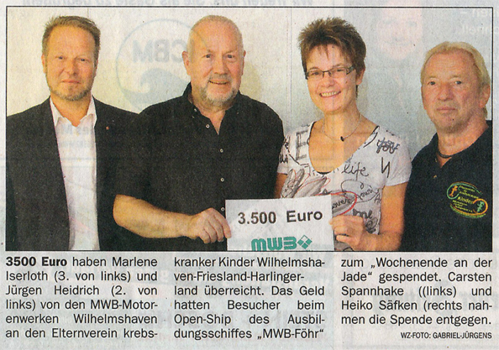 22.07.2016<br>Wilhelmshavener Zeitung 22.07.2016 Wilhelmshavener Zeitung