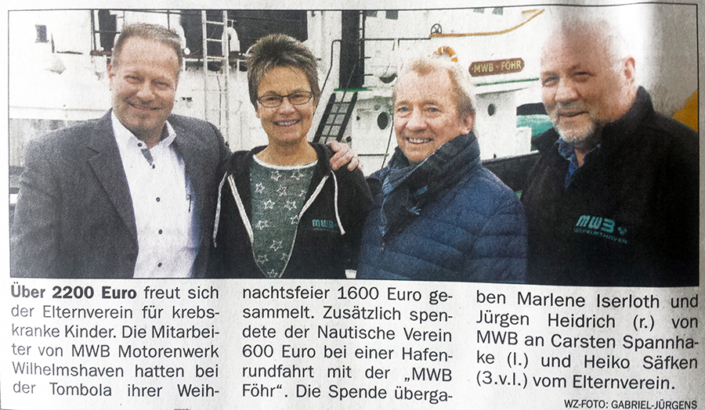 28.01.2017<br>Wilhelmshavener Zeitung 28.01.2017 Wilhelmshavener Zeitung