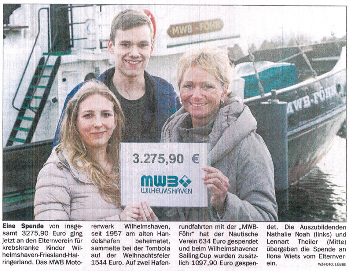 26.01.2018<br>Wilhelmshavener Zeitung 26.01.2018 Wilhelmshavener Zeitung